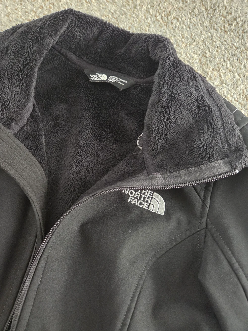 The North Face Women's Black Zip-Up Utility Jacket - Picture 2 of 4